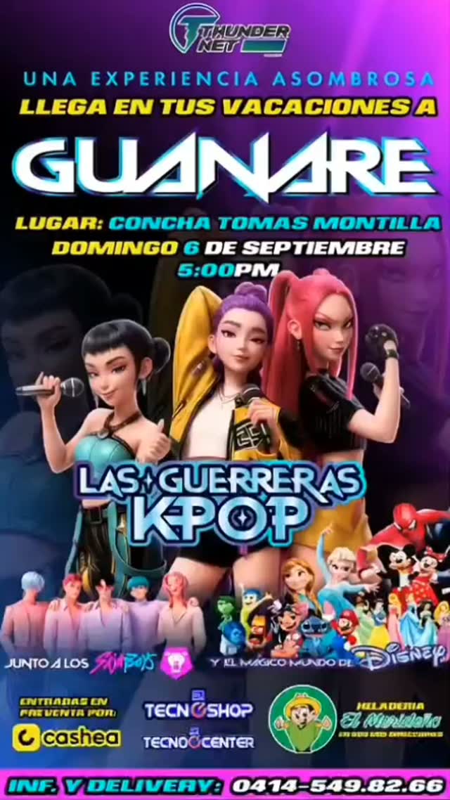 Las Guerreras K-pop en Guanare